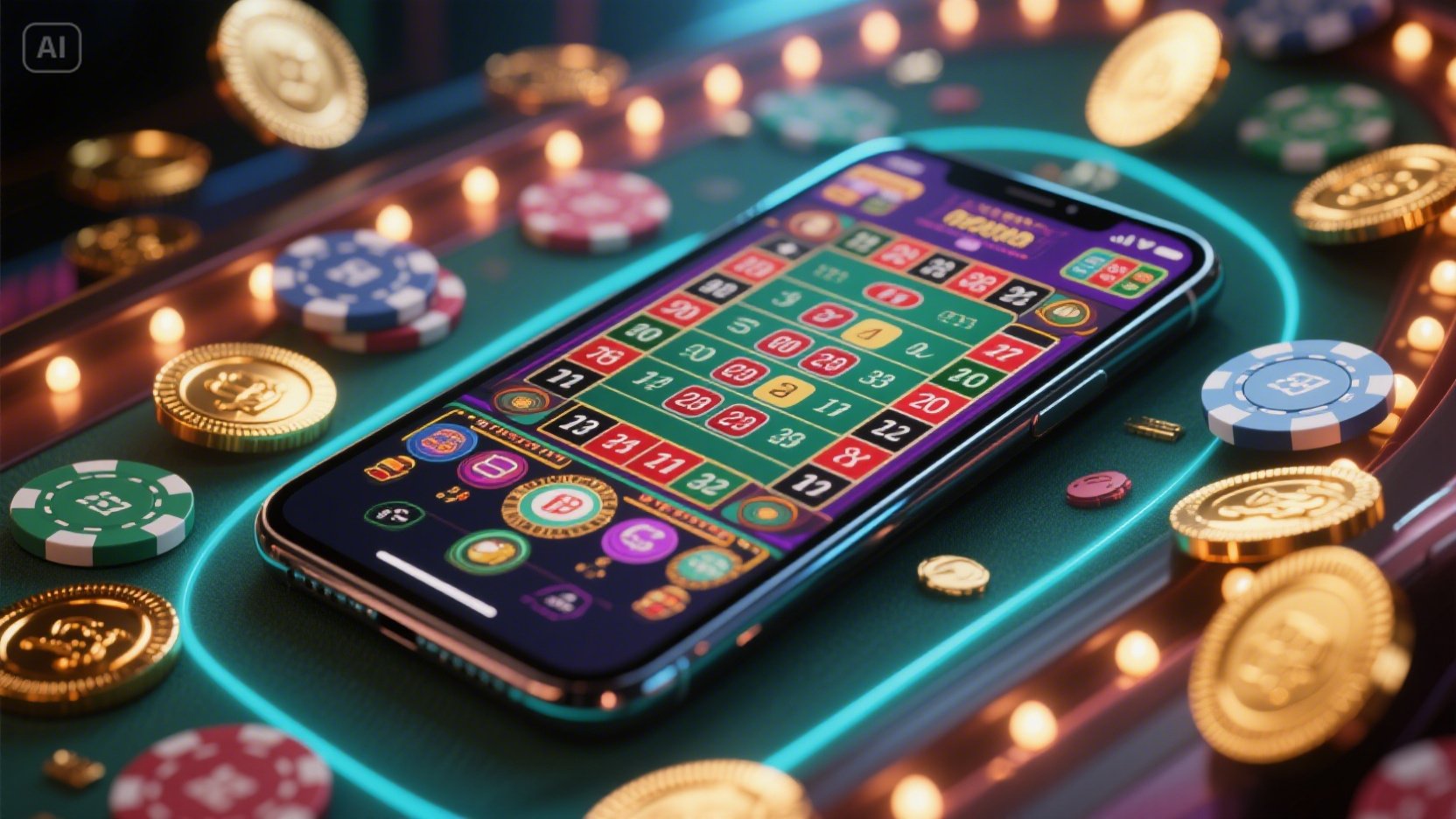 Casino Nomini desktop and mobile interfaces
